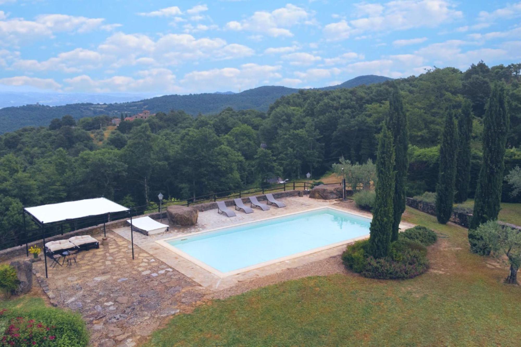 Villa Elisa - Private Pool & Airco Near Reschio Castle Lugnano Exteriér fotografie