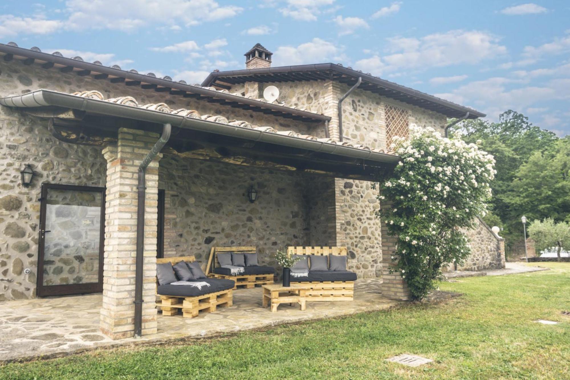 Villa Elisa - Private Pool & Airco Near Reschio Castle Lugnano Exteriér fotografie